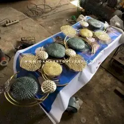 Hiasan Dinding Kuningan Tembaga Custom
